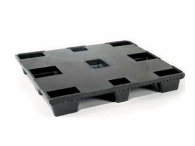 Palette  plastique gamme légère  -  1000 X 1200 - plateau fermé -  CUEXPORTPAL1210P_0