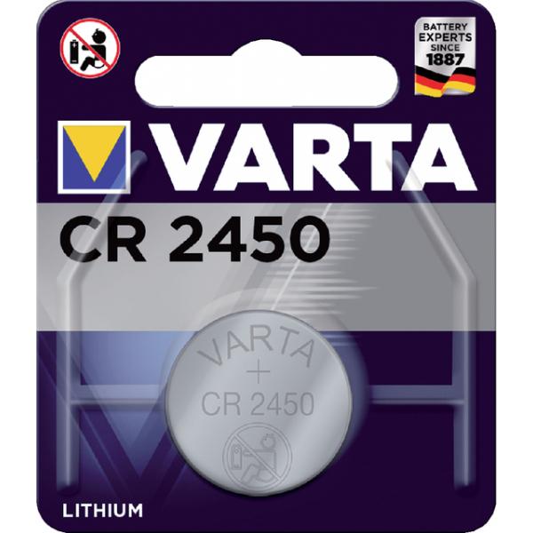 Pile bouton lithium 3v cr2450 - VARTA - 6450101401 - 787534_0