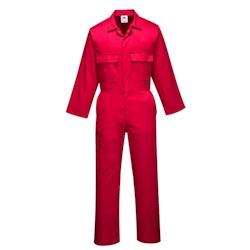 Portwest - Combinaison de travail EURO WORK Rouge Taille L - L rouge 5036108145478_0