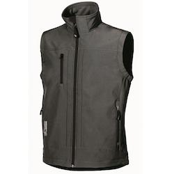 U-Power - Gilet de travail sans manches gris Stretch CLIMB Gris Foncé Taille M - M gris 8033546159941_0
