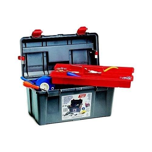 ELECTRALINE 130007 - Boîte à outils 445 x 235 x 230 mm avec bac inclus_0