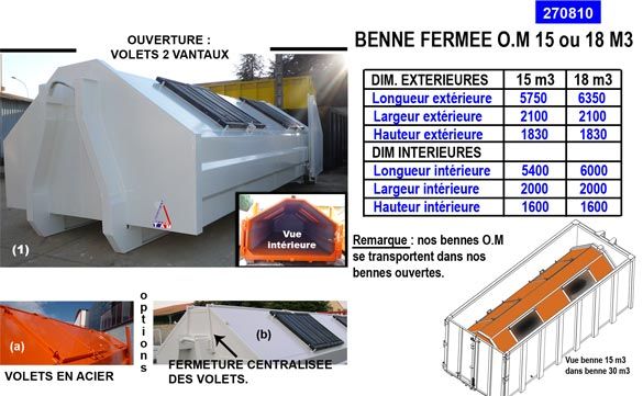 270810 - benne à déchets - tam sa - capacité de 15 à 18 m3_0