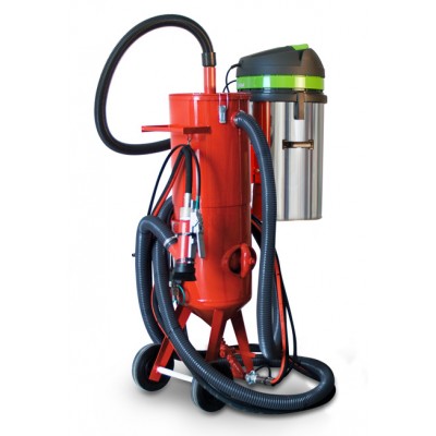 6885-9999 Sableuse à recyclage - Pressure Blaster MAX avec moteur aspirant et filtre automatique_0