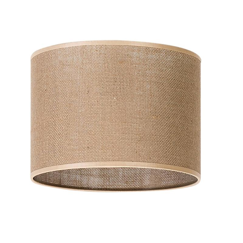 BRITOP ABAT-JOUR JUTE Ø 25 CM HAUTEUR 18 CM BEIGE
