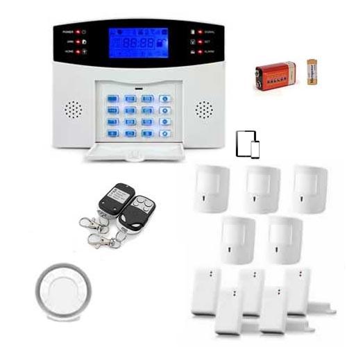Alarme GSM animaux domestiques - 99 zones XXL - avec détecteurs spécial animal de moins de 12 kg_0