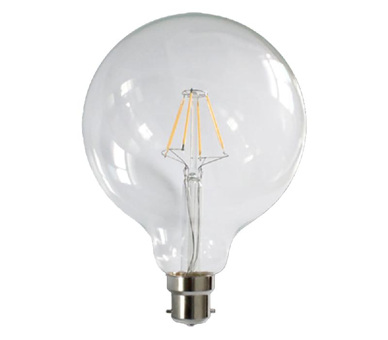 Ampoule à filament LED G125 4W - 2 700 K - Culot E27 - 460 lumens - Angle 360° - Durée de vie 30 000 heures_0