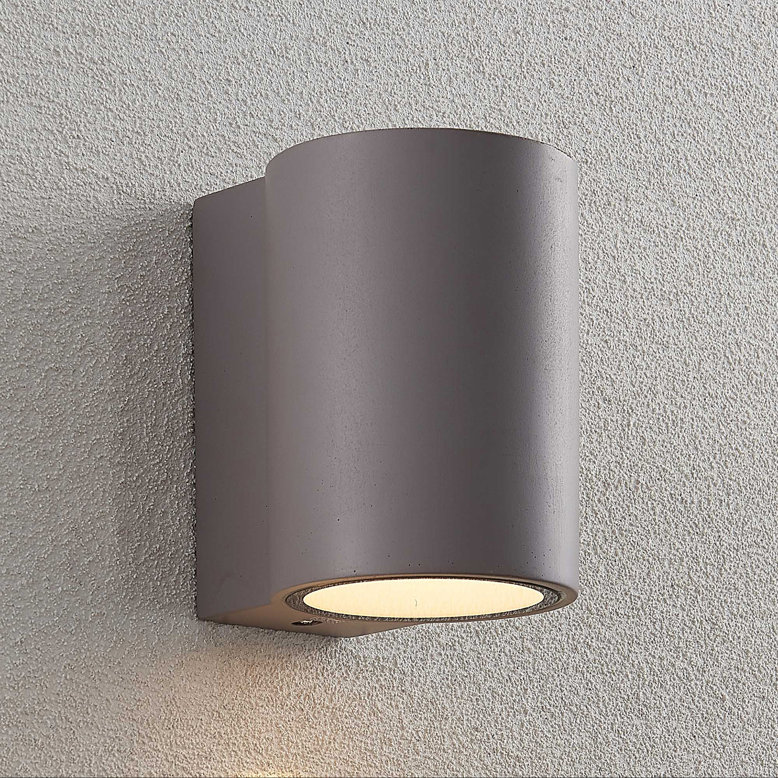 LINDBY APPLIQUE D\'EXTÉRIEUR LED KATALIA BÉTON, 1 LAMPE
