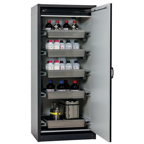 ARMOIRE Q-CLASSIC-30 Q30.195.086.WDR GRIS/GRIS-5 TIROIR