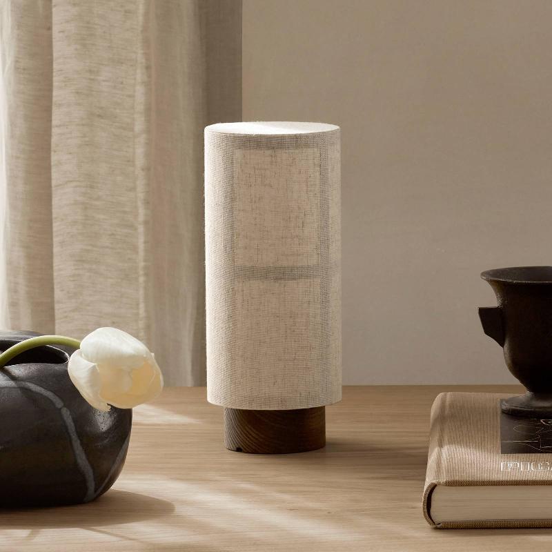 AUDO COPENHAGEN AUDO HASHIRA LAMPE TABLE BATTERIE LED, NATURELLE