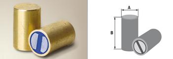 Aimant permanent - Base magnétique en samarium IMA 8 SC-C - Système cylindrique avec grande force d'attraction_0