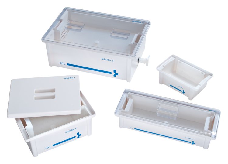 Bath-system 10 L - Bacs de trempage Schülke pour nettoyage, entretien et désinfection des instruments_0