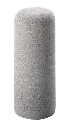 Borne en béton design - BOW - Préfabriquée, ciment écologique, Ø 25 x 60 cm, 67 kg_0
