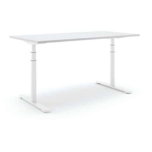 BUREAU RÉGLABLE STEELFORCE PRO 870 SLS - 200CM - BLANC GRIS - ACTIFORCE
