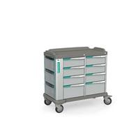 Chariot biomédical Persocar 800 - Structure robuste, tiroirs modulables et charge utile 300 kg_0