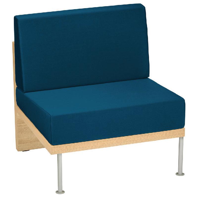 CHAUFFEUSE 1 PLACE 76 CM FAAR PVC URBAN PÉTROLE - MANUTAN COLLECTIVITÉS