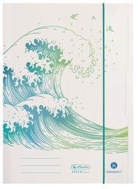 CHEMISE À RABATS GREENLINE VAGUE, A4 - LOT DE 5