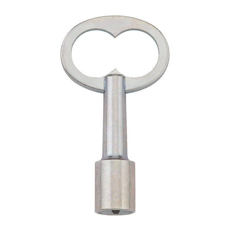 COUILLET Clé triangle ascenseur 9 mm en acier zingué COUILLET Clé triangle ascenseur 9 mm en acier zingué