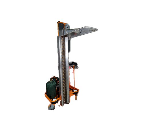 Colonne de rétraction mobile Turbopack - puissance réglable 75 à 280 kW - hauteur jusqu'à 3,20 m_0