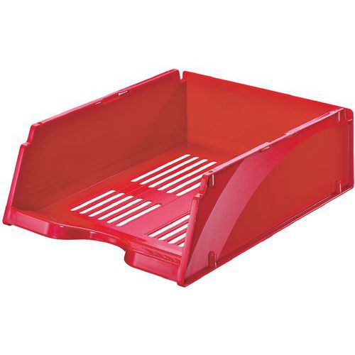CORBEILLE À COURRIER MAXI FORMAT - JUMBO - ROUGE - ESSELTE