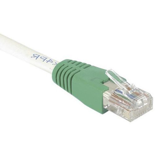 CORDON RJ45 CROISÉ CATÉGORIE 6 S/FTP GRIS - 15 M - CUC