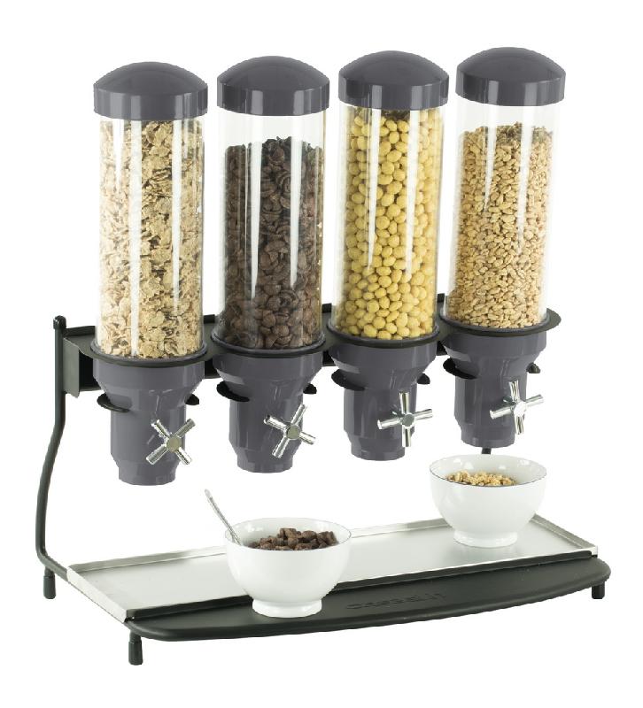 Distributeur de cereales 4 tubes contenance 4 x 3 litres - CDC4_0