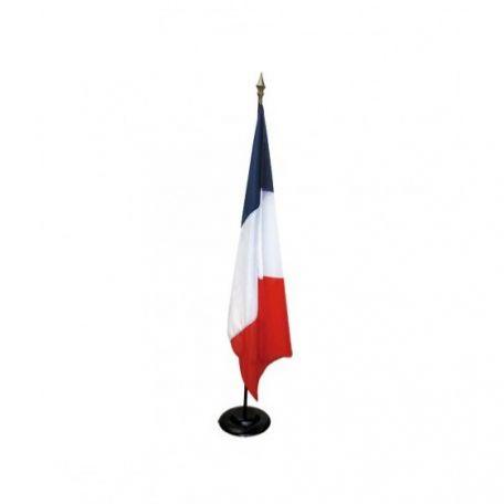 Drapeau intérieur de mairie en maille france - 100 x 150 cm - drapintmf_0