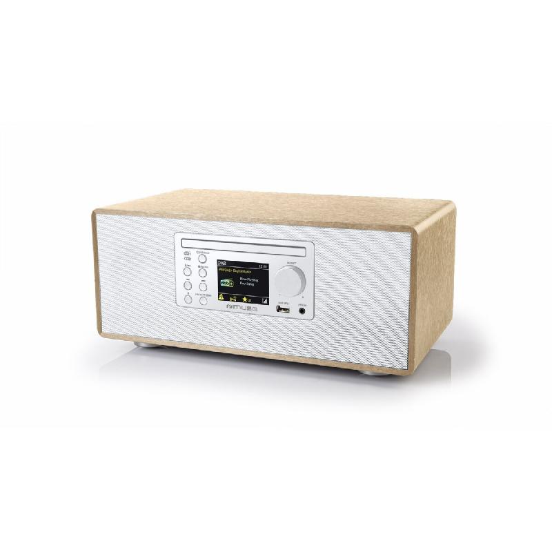 Enceinte bluetooth de salon MUSE m-695-dbtw - 60 w - bluetooth - cd, cd-r/rw, mp3 - cd à tiroir - radio pll fm, dab/dab+ - nfc - 3666638041050_0