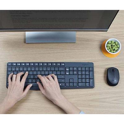 ENSEMBLE CLAVIER/SOURIS LOGITECH MK235