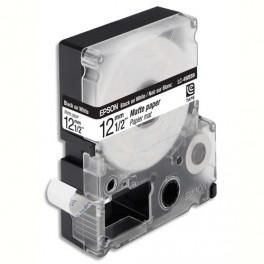 EPSON CASSETTE POUR LW-300/400/900P - LC4WBB9 PAPIER MAT NOIR SUR BLANC 12/9 C53S625418