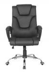 Fauteuil de direction MTGA 230 noir - haut dossier, similicuir, mécanisme basculant - Référence : 100789_0