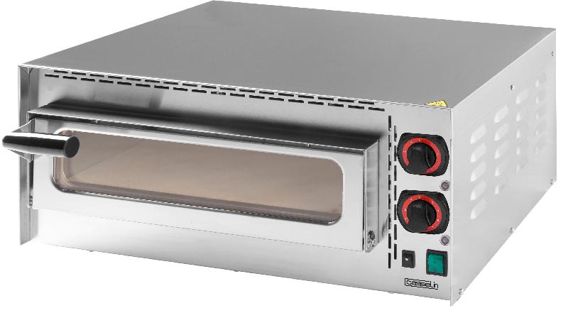Four à pizza en acier inoxydable AISI 430 - CFRP1400 - CASSELIN - Température jusqu'à 400°C - Sole en pierre réfractaire_0