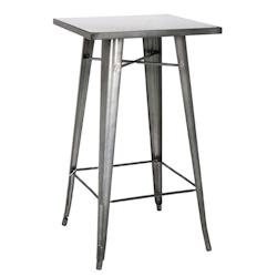 GHP Halenbeek Mange debout Iron gris métal, 115 x 60 x 60 cm, gris - gris acier 615020_0