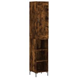 Helloshop26 - Buffet bahut commode armoire meuble de rangement organisateur cuisine salle de séjour salon haut 34,5 x 34 x 180 cm 02_0033191 - 300021_0