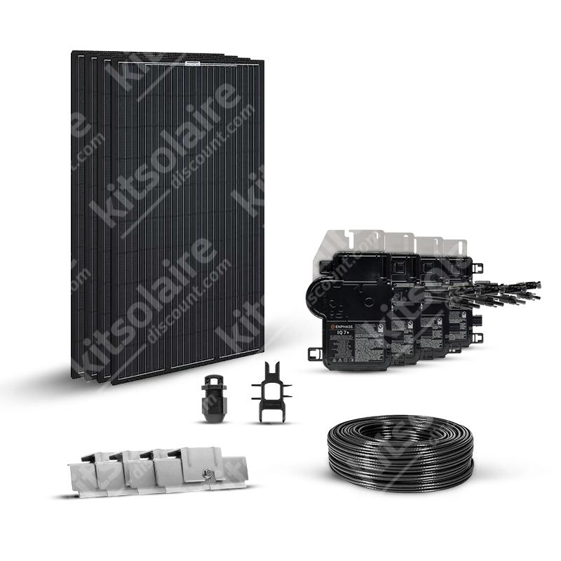 Kit solaire autoconsommation 1320W 230V - Enphase Energy IQ7 - Panneaux 330Wc - Kitsolaire-discount.com_0