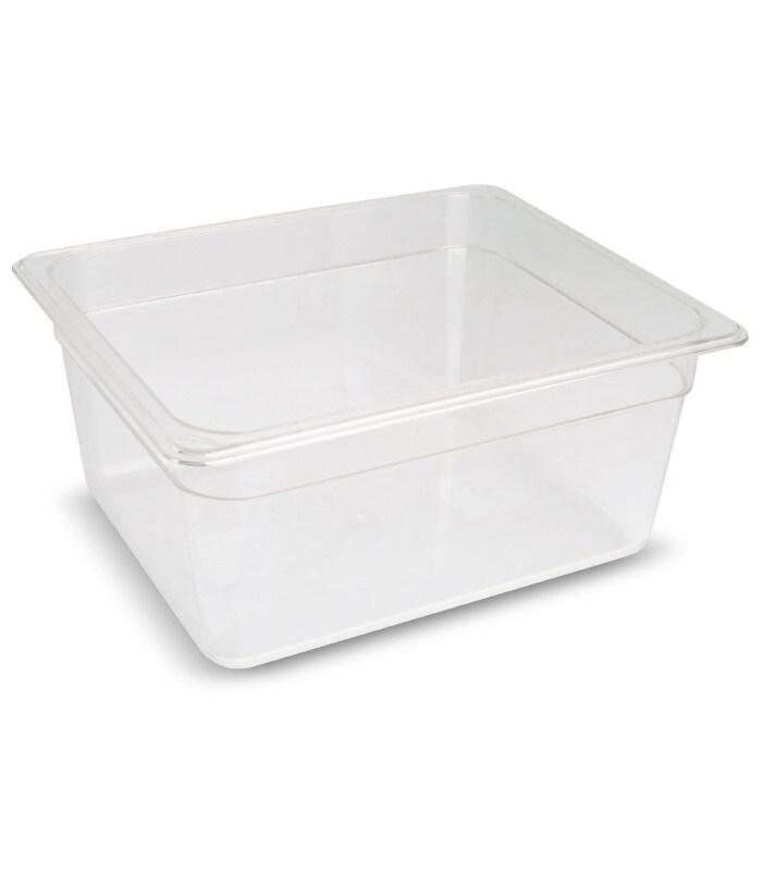 Lacor Bol Gastronorme GN 1/2 polycarbonate, 10 cm 8 L - Polycarbonate 66210P_0