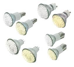 AMPOULE 38 LEDS E14-1-8W BLANC