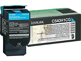TONER CYAN LEXMARK 2000 PAGES (C540H1CG) - MANUTAN COLLECTIVITÉS