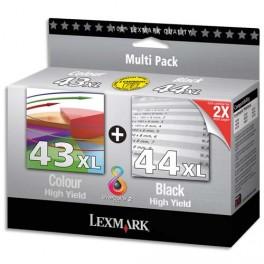 LEXMARK COMBO PACK JET D'ENCRE 43XL/44XL 80D2966