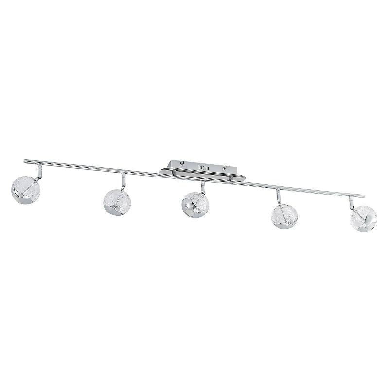 LUCANDE KILIO SPOT PLAFOND LED, À 5 LAMPES, CHROMÉ