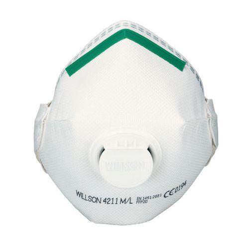 MASQUE PLIABLE P2SL AVEC VALVE WILLSON 4211ML - HONEYWELL