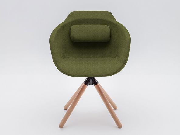 Chaise d'accueil confort Ultra F Wood de MDD_0