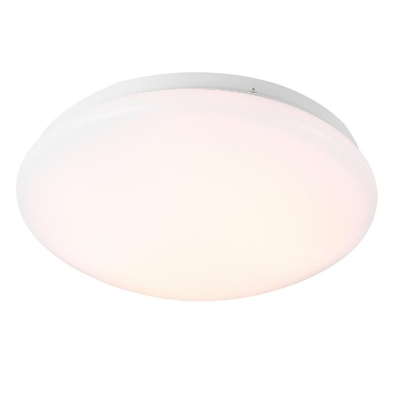 Nordlux Plafonnier luminaire MÁNI 25 Métal Blanc H. 9,5 IP20 -Intérieur - blanc métal 5701581367784_0