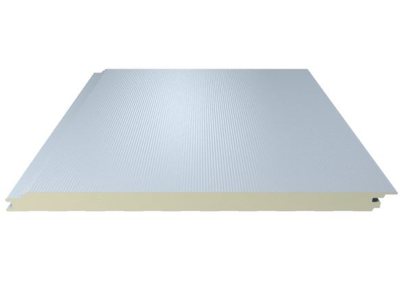 Panneau sandwich bardage Fixations cachées acier/acier mousse PIR à destination des bâtiments industriels et résidentiels_0