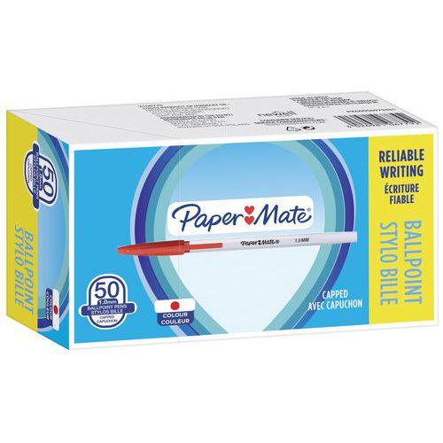 Stylo à Bille Papermate Paper:Mate Stylo à Bille InkJoy 100, Rouge - View #9