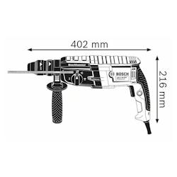 Perforateur Sds Plus 880w Gbh 2 28 F Professional En Coffret L Case Bosch 0611267600 - multicolore 0 611 267 600_0