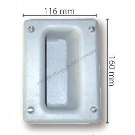 Poignée réversible cuvette fixe intérieure 2320 - Référence PCPFI pour chambre froide_0