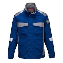 Portwest - Veste de travail bicolore BIZFLAME ULTRA Bleu Roi Taille M - M bleu textile 5036108309023_0