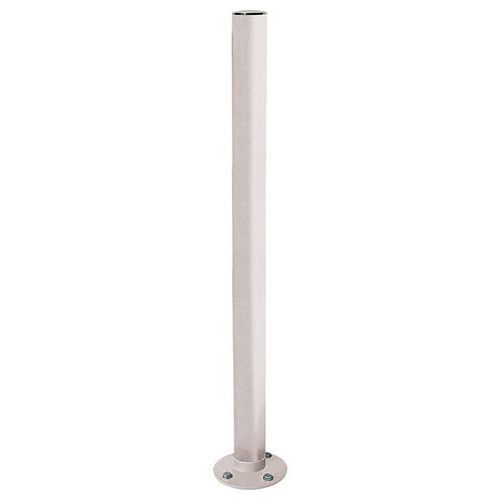 POTELET INCLINABLE AMORTICHOC INOX BROSSÉ - ZINC GRIS 7044 - PROCITY