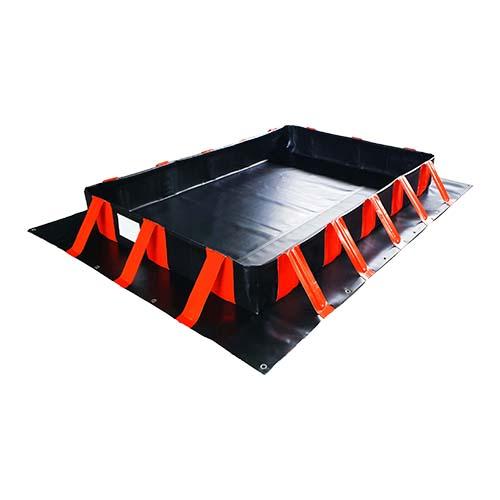 Rétention souple renforcée pour IBC 1176L en plastique - Forte résistance et alternative rigide_0