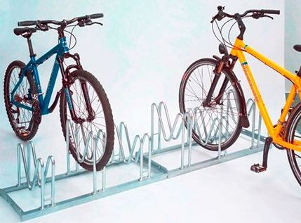 Rangement velo au clearance sol